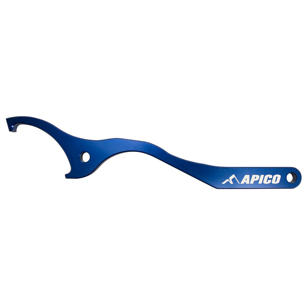 APICO REAR SHOCK WRENCH COMPRESSION/REBOUND ADJUSTER BLUE - ACE Race Shop