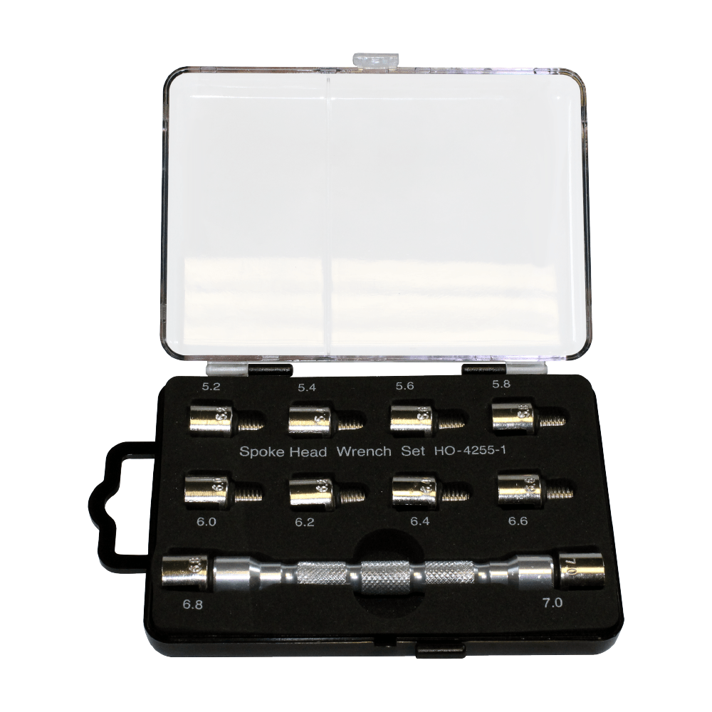 APICO SPOKE WRENCH 10PC BOX SET 5.2MM - 7.0MM INC KTM - ACE Race Shop