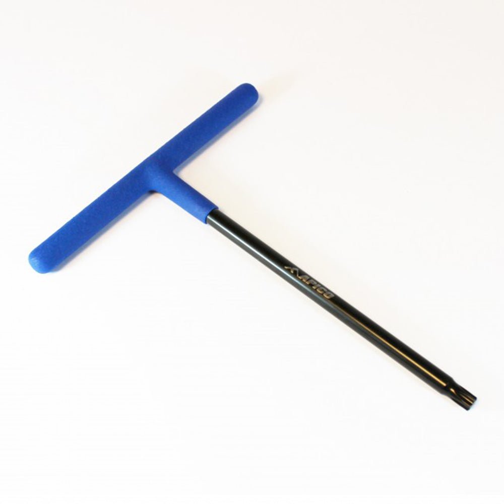 APICO T - BAR PREMIUM TORX HEAD BLACK/BLUE T40 - ACE Race Shop