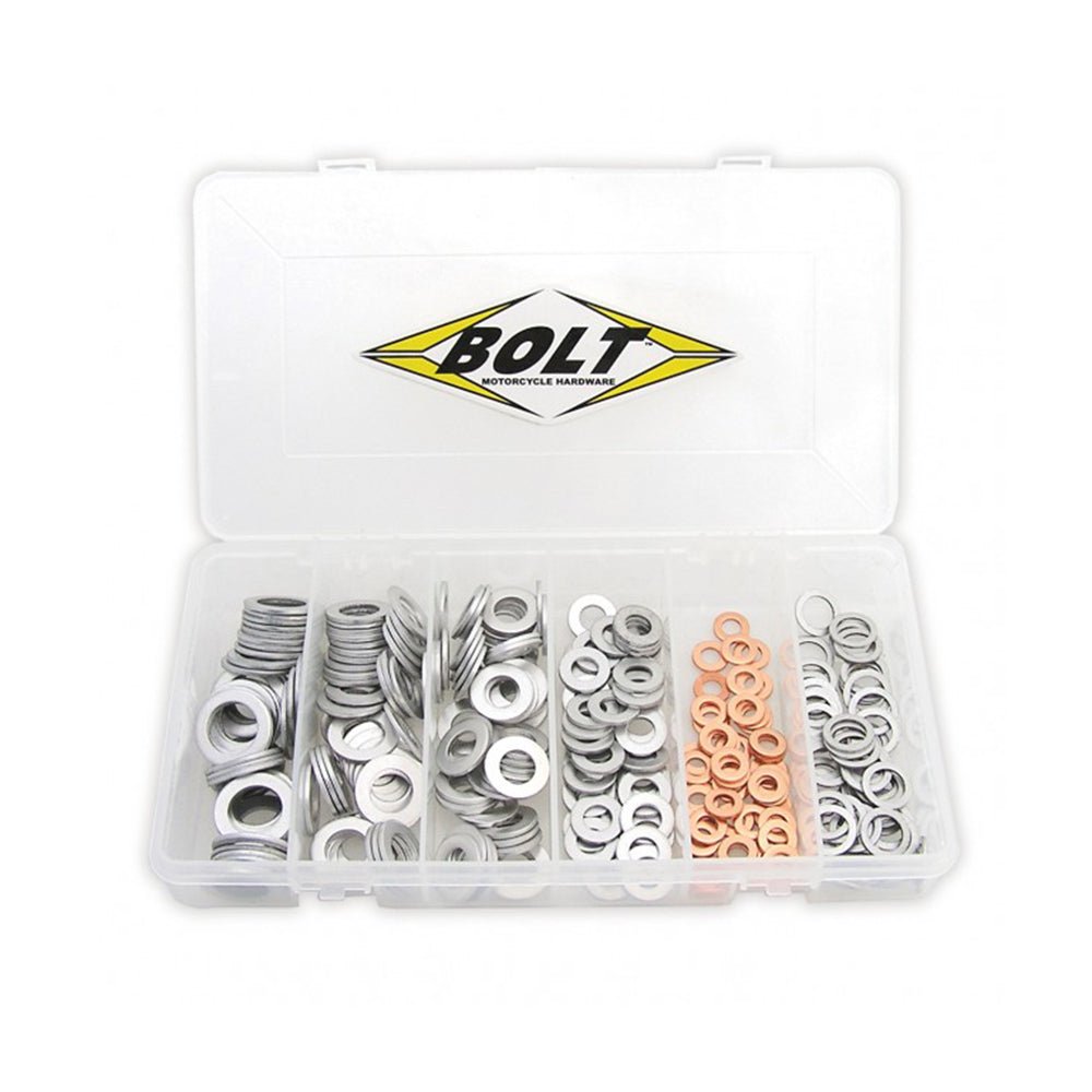 BOLT DRAIN PLUG WASHER ASSORTMENT - ACE Race Shop
