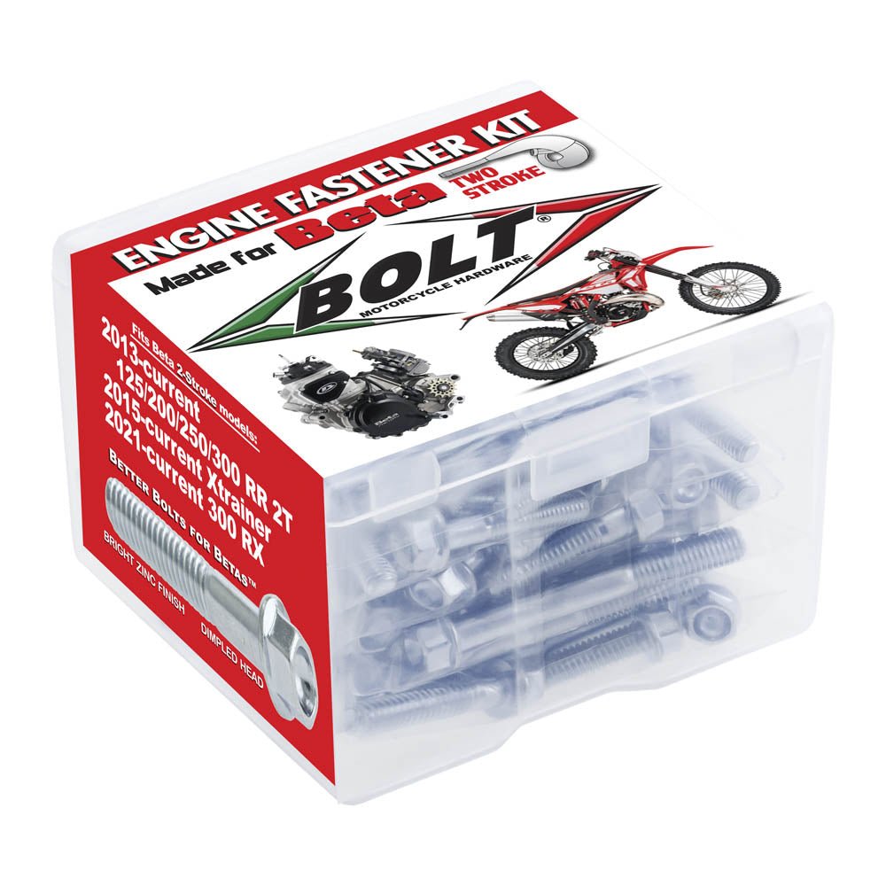 BOLT ENGINE FASTENER KIT BETA 125 - 300RR 13 - 23, X - TRAINER 250 - 300 15 - 23 - ACE Race Shop