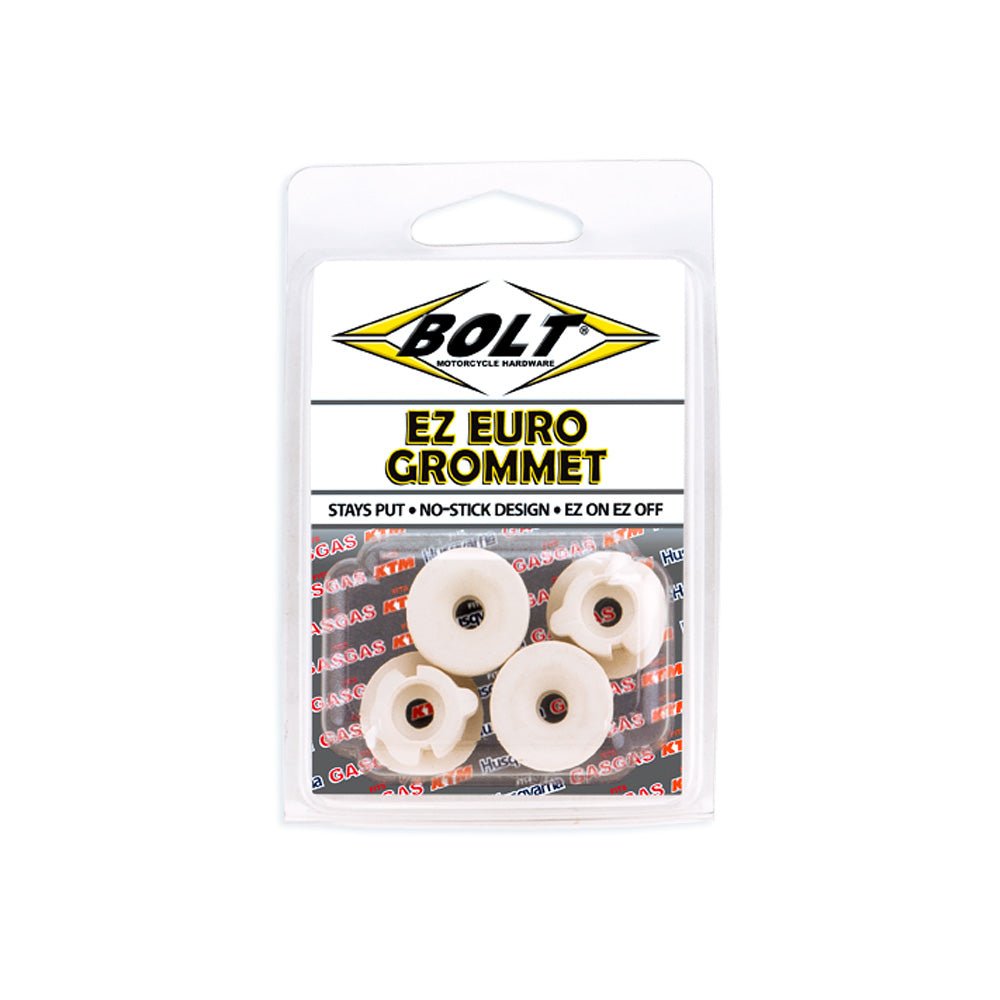 BOLT PLASTIC EURO SIDE PANEL GROMMETS X4 PACK KTM/HQV/GAS - ACE Race Shop