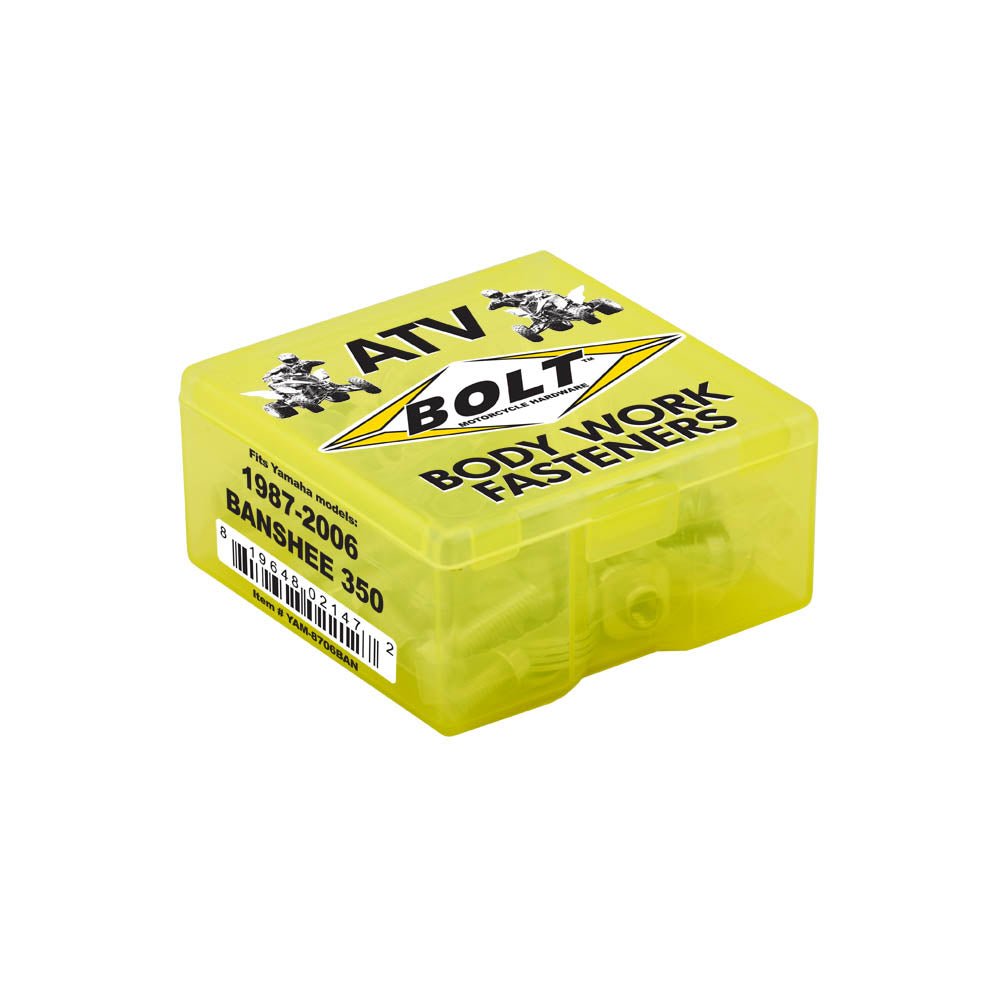 BOLT PLASTIC FASTENER KIT YAMAHA BANSHEE ATV 87 - 06 - ACE Race Shop