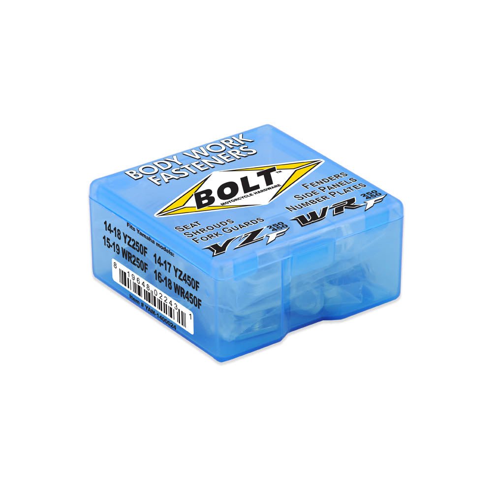 BOLT PLASTIC FASTENER KIT YAMAHA YZ250F 14 - 18, YZ450F 14 - 17 - ACE Race Shop