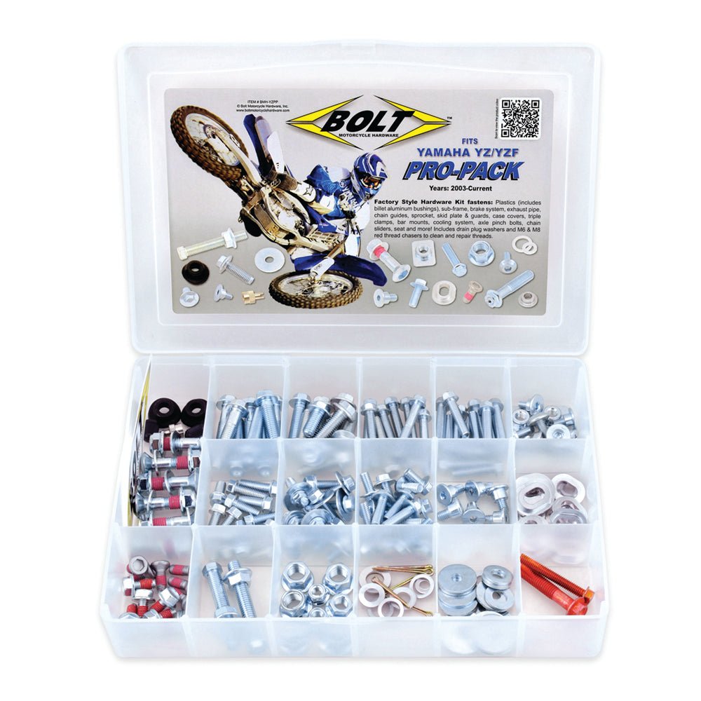BOLT PRO PACK FASTENER KIT YAMAHA YZF/WRF 03 - 13 - ACE Race Shop