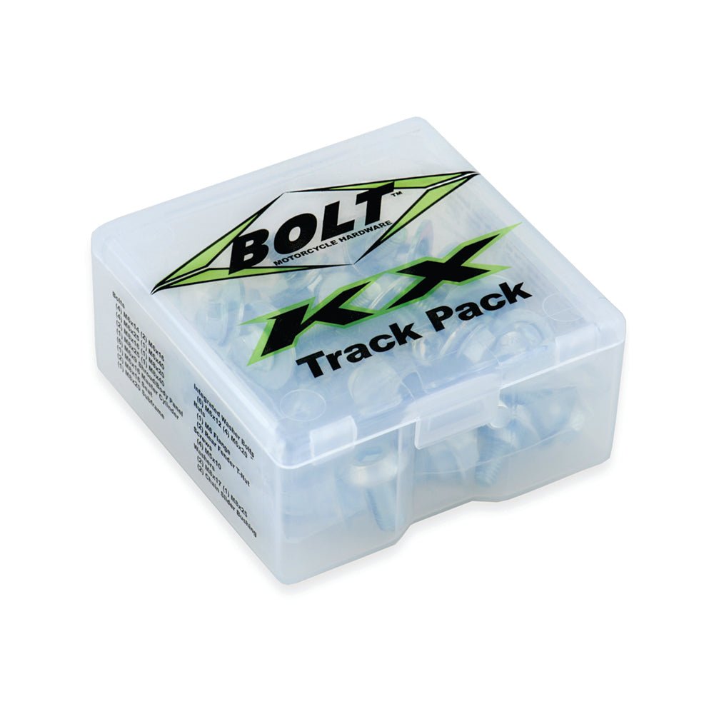 BOLT TRACK PACK FASTENER KIT KX STYLE - ACE Race Shop