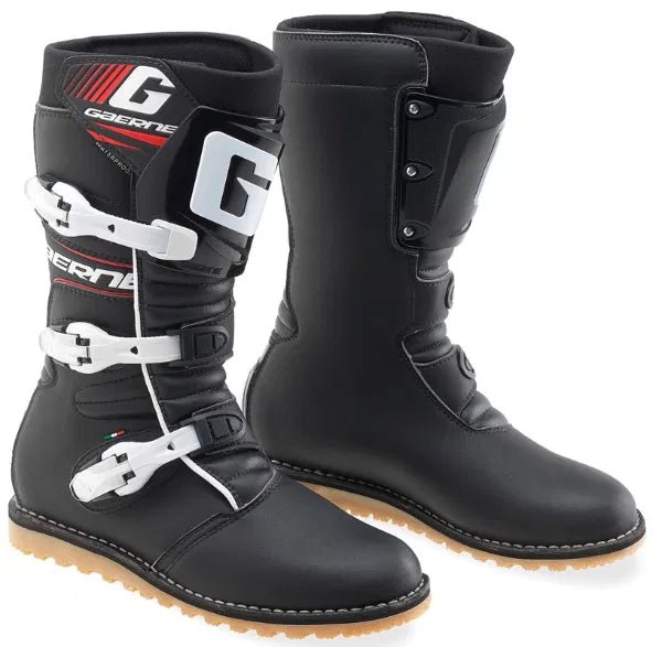 Gaerne Classic Black Trials Boots - ACE Race Shop