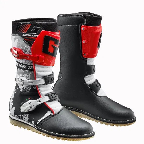 Gaerne Classic Red/Black Trials Boots - ACE Race Shop