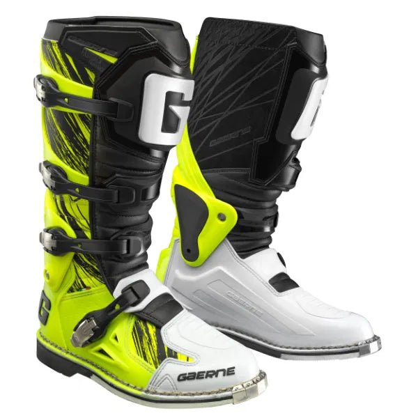 Gaerne FastBack MX Boots - Flo Yellow - ACE Race Shop