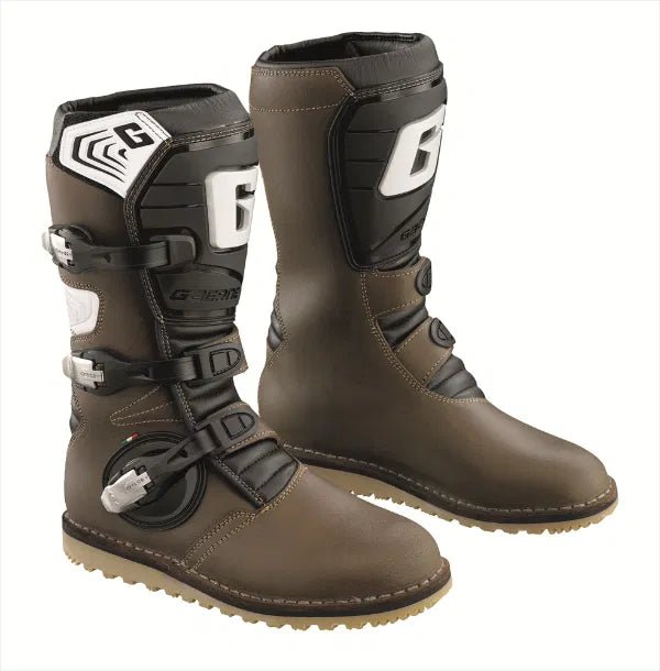 Gaerne Pro - Tech Brown Trials Boots - ACE Race Shop