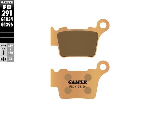 GALFER SHERCO REAR BRAKE PADS 125 - 450 - ACE Race Shop
