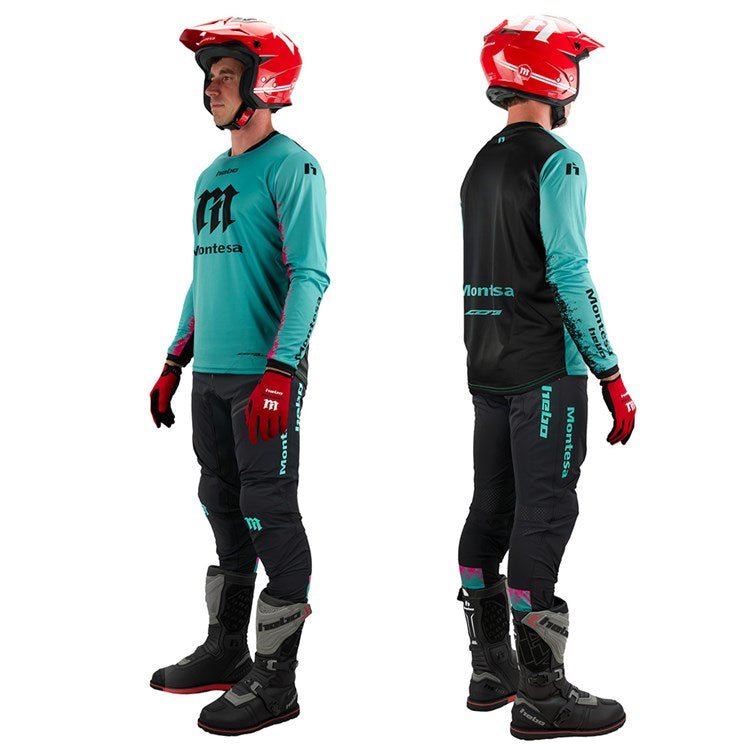 HEBO 2026 TRIALS SHIRT MONTESA CLASSIC TECH26 TURQUOISE - ACE Race Shop