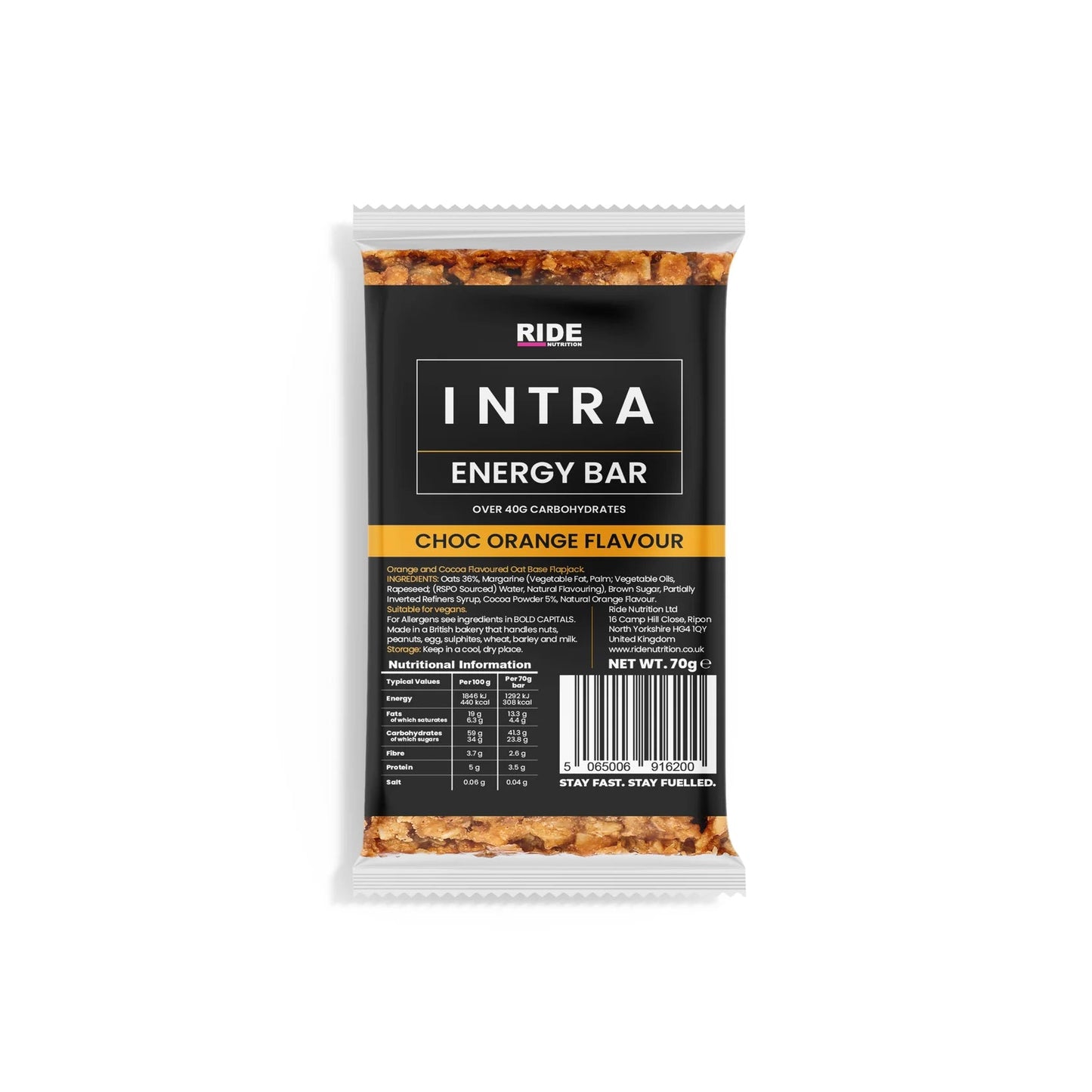 Intra Energy Bar - Choc Orange - ACE Race Shop