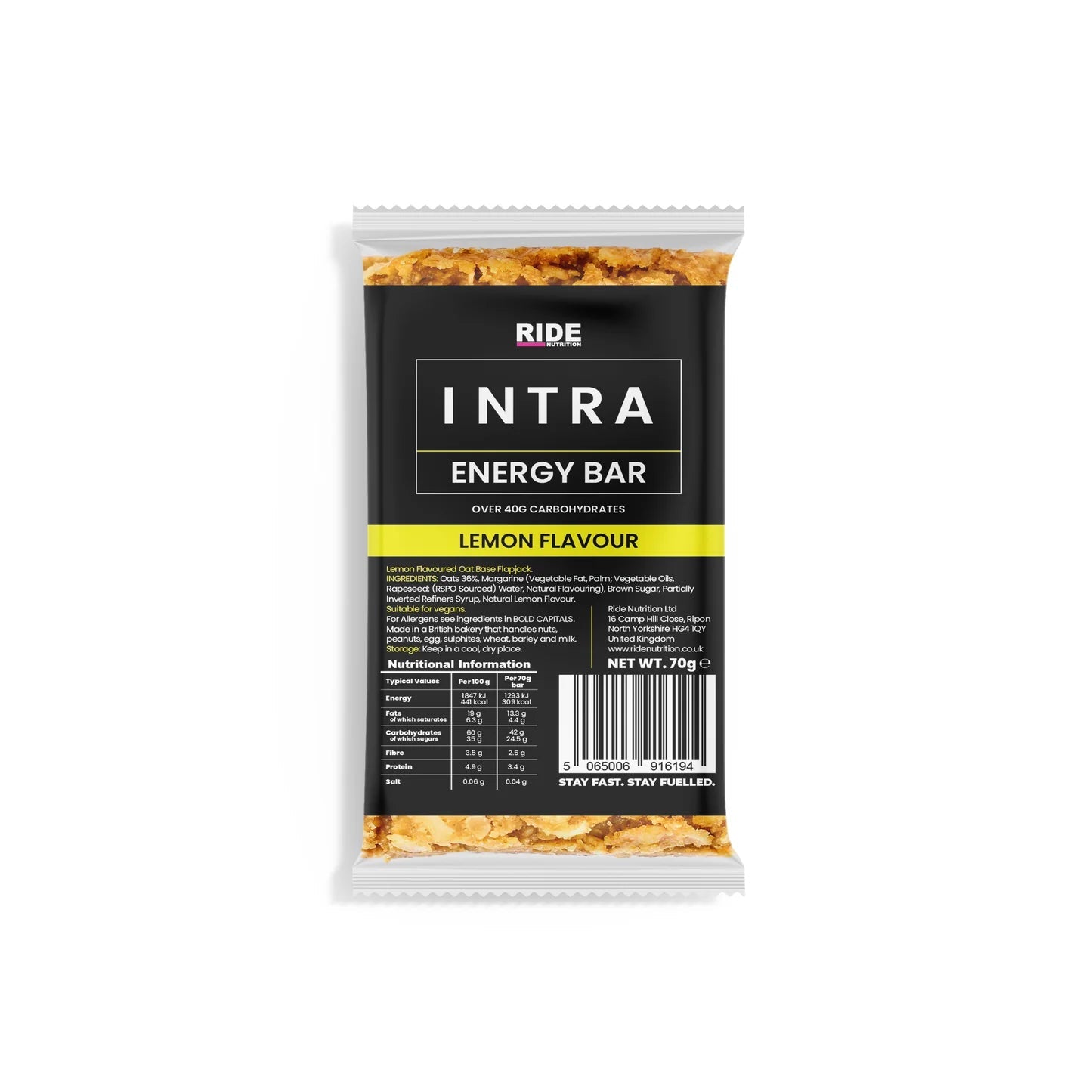 Intra Energy Bar - Lemon - ACE Race Shop