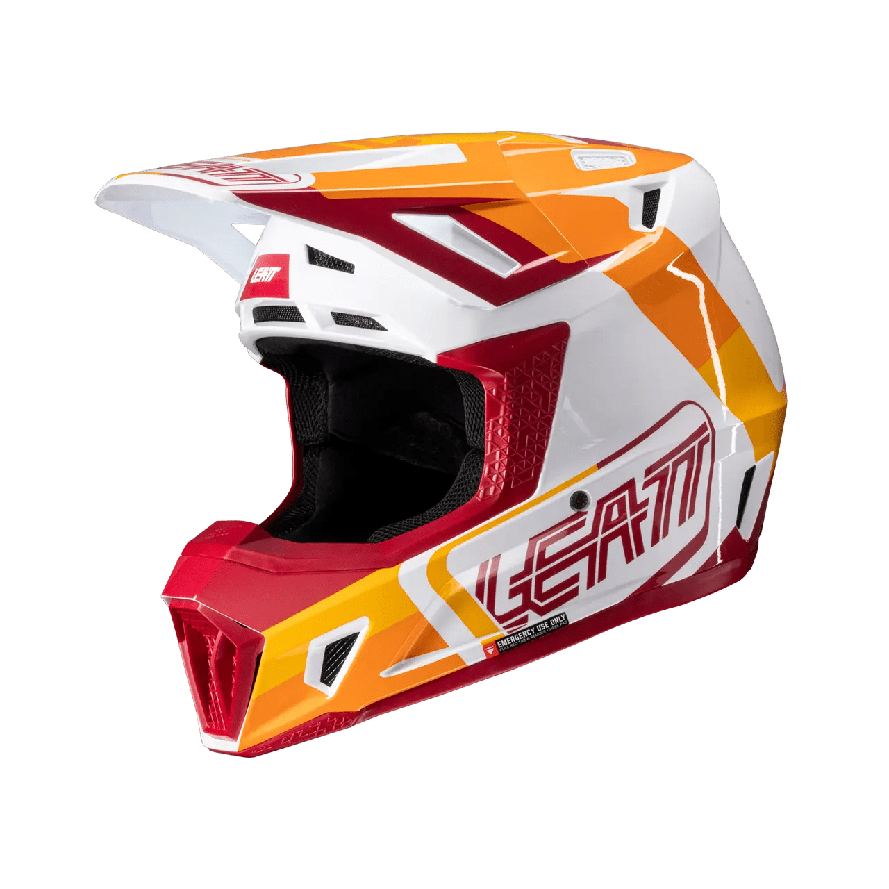 LEATT 2025 HELMET MOTO 7.5 V25 RUBY + FREE GOGGLES - ACE Race Shop