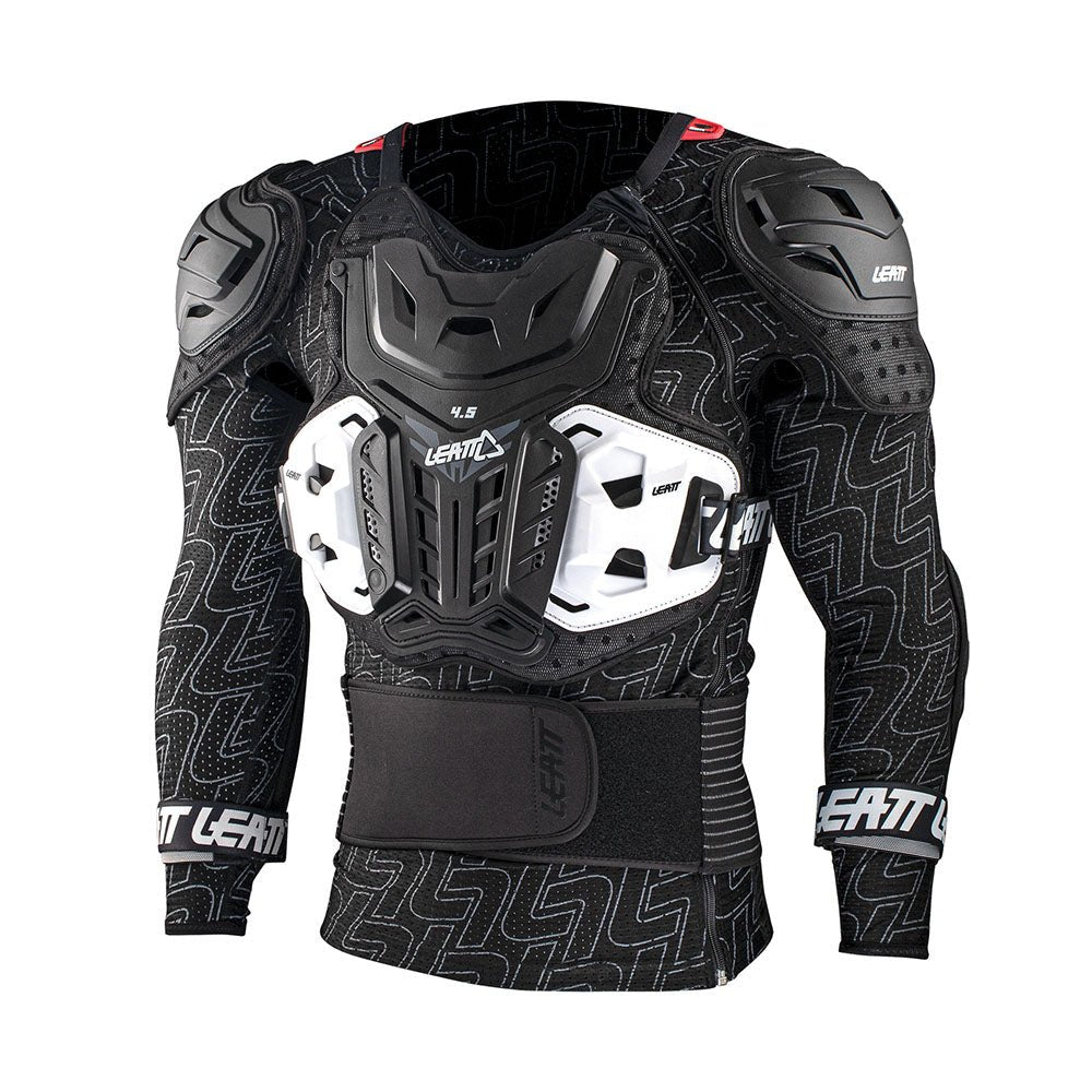 LEATT BODY PROTECTOR 4.5 PRO BLACK - ACE Race Shop