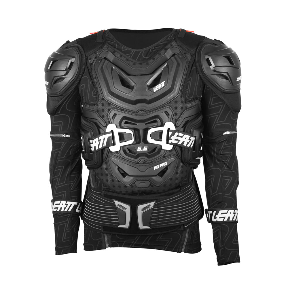 LEATT BODY PROTECTOR 5.5 BLACK - ACE Race Shop