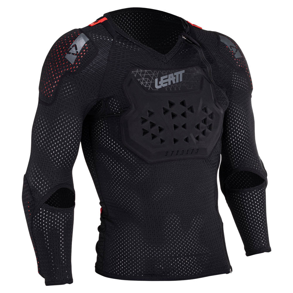 LEATT BODY PROTECTOR REAFLEX STEALTH BLACK - ACE Race Shop