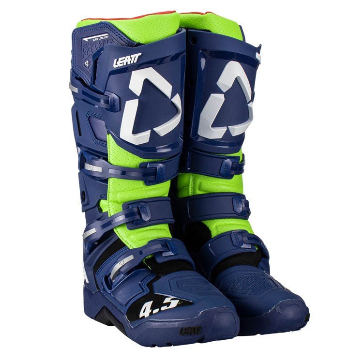 LEATT BOOT 4.5 ENDURO BLUE/GREEN - ACE Race Shop