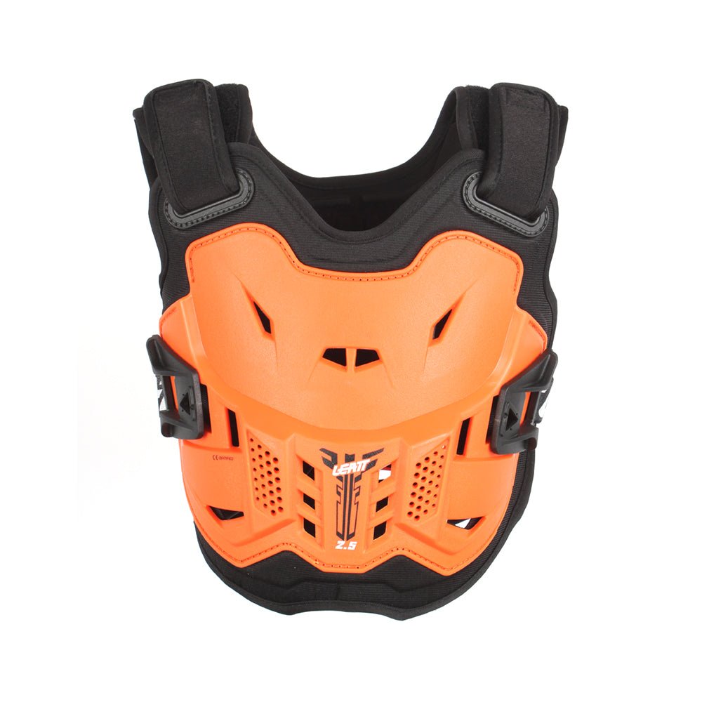 LEATT CHEST PROTECTOR 2.5 ORANGE/BLACK MINI - ACE Race Shop