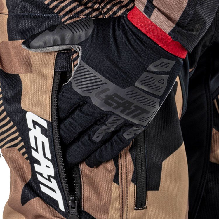 LEATT ENDURO PANT MOTO 4.5 STONE BROWN - ACE Race Shop