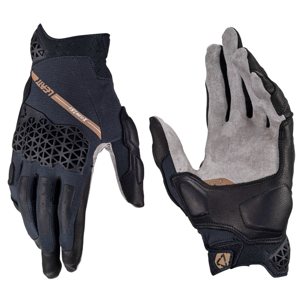 LEATT GLOVE ADVENTURE 7.5 X - FLOW SHORT STEALTH - ACE Race Shop