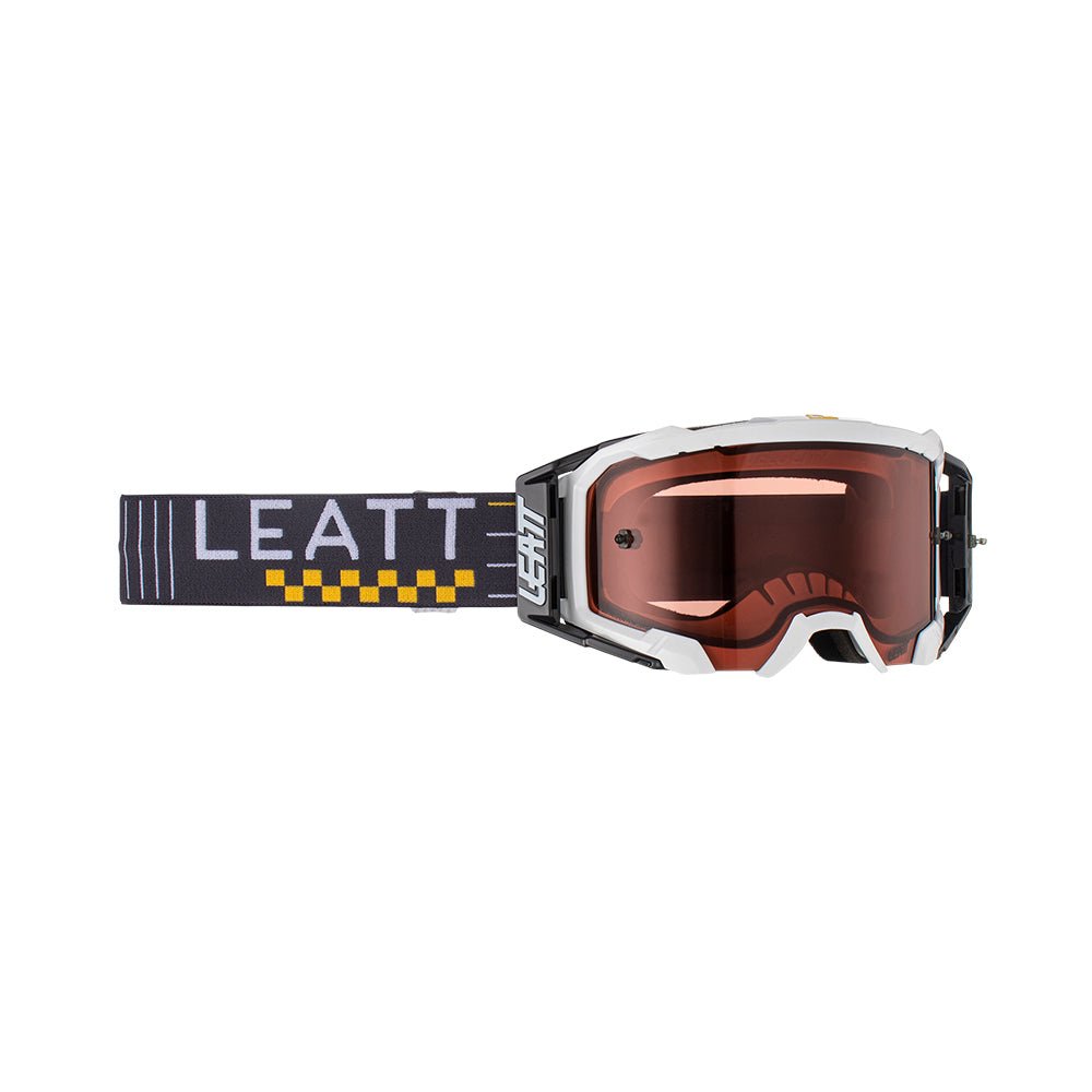 LEATT GOGGLE VELOCITY 5.5 PEARL - ROSE LENS - ACE Race Shop
