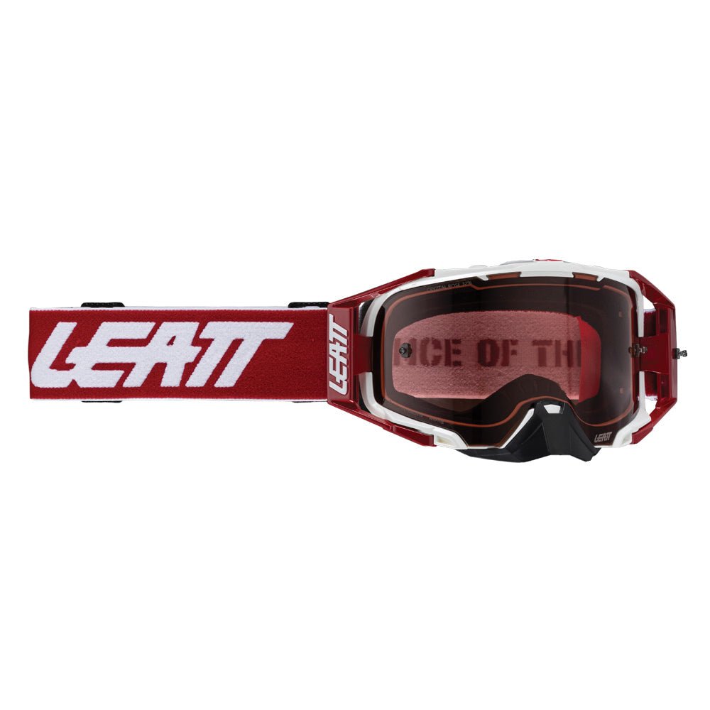 LEATT GOGGLE VELOCITY 6.5 CRYZTAL RUBY - LENS ROSE 32 VLT - ACE Race Shop
