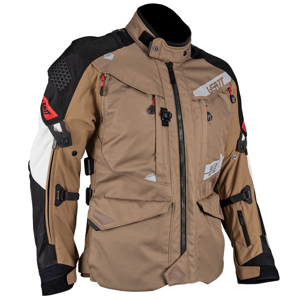 LEATT JACKET ADVENTURE MULTITOUR 7.5 DESERT - ACE Race Shop