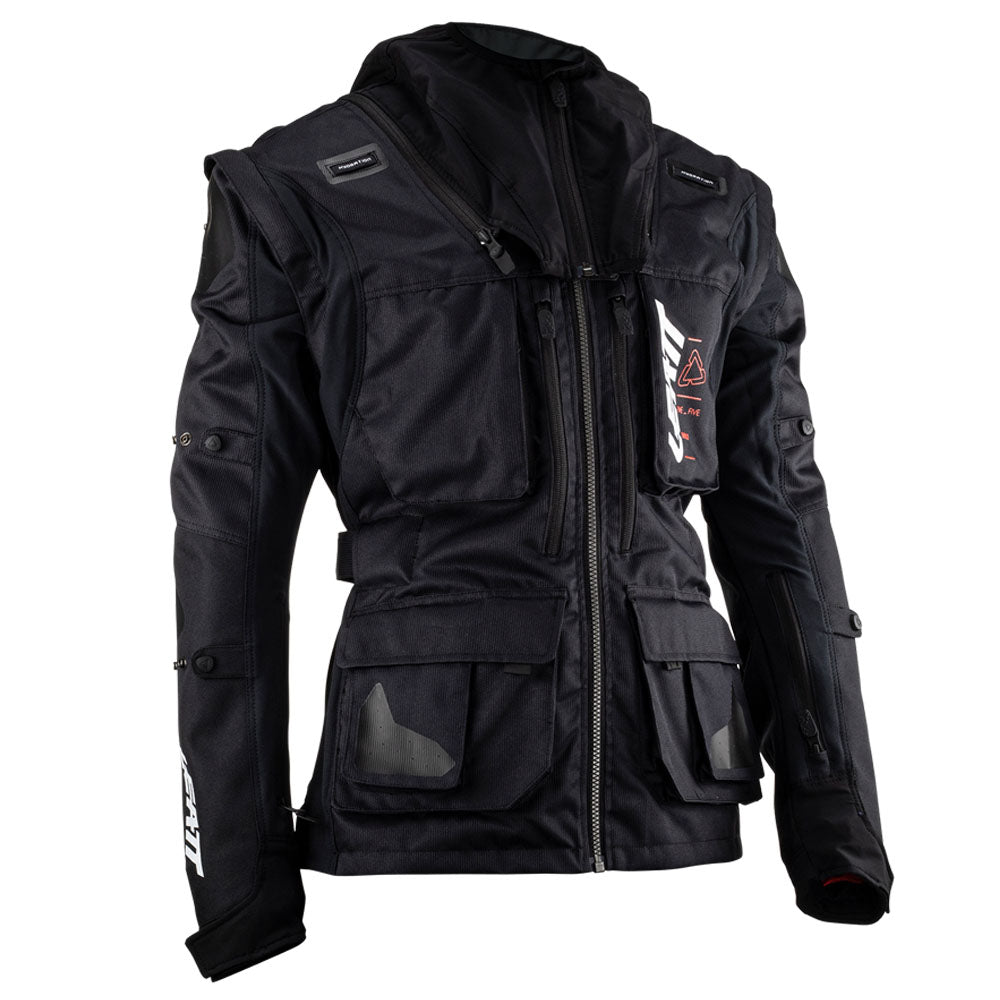LEATT JACKET MOTO 5.5 ENDURO BLACK - ACE Race Shop