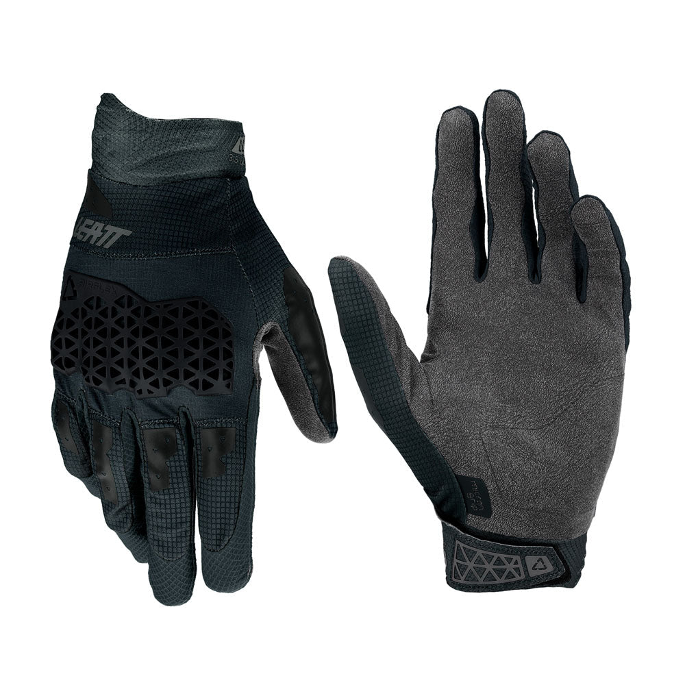 LEATT KIDS MOTOCROSS ENDURO MX MTB BMX GLOVE YOUTH MOTO 3.5 - BLACK - ACE Race Shop