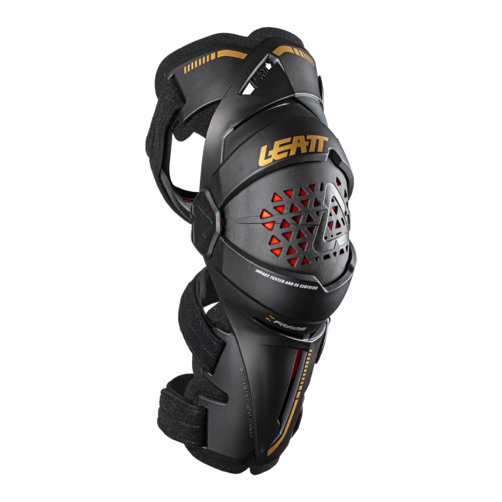 LEATT KNEE BRACE Z - FRAME BLACK (PAIR) - ACE Race Shop