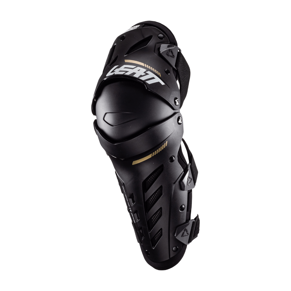 LEATT KNEE GUARD DUAL AXIS BLACK - ACE Race Shop