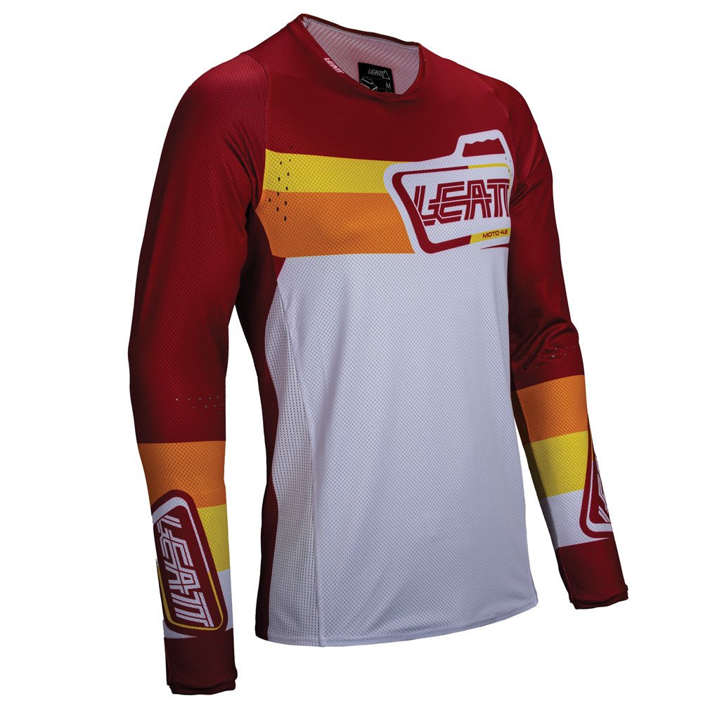 LEATT SHIRT MOTO 4.5 LITE PITBOARD RUBY - ACE Race Shop