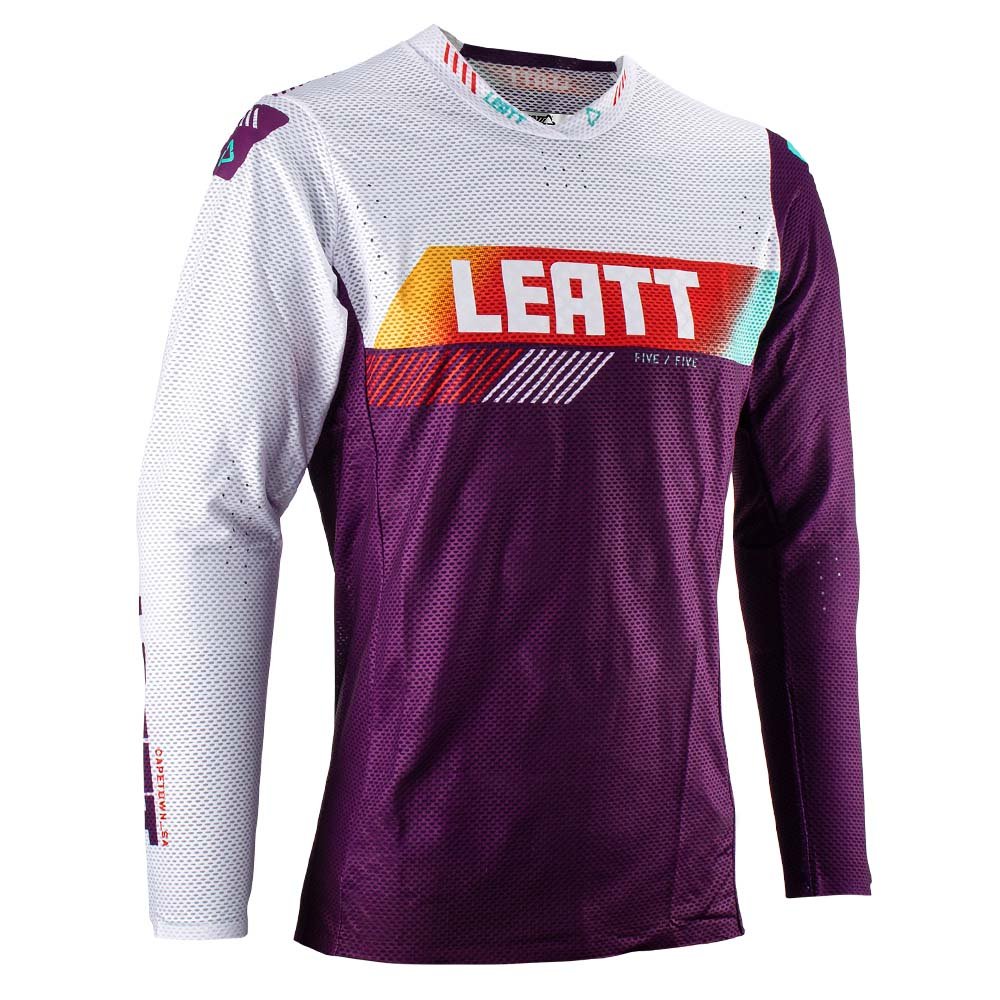 LEATT SHIRT MOTO 5.5 ULTRAWELD INDIGO SMALL - ACE Race Shop