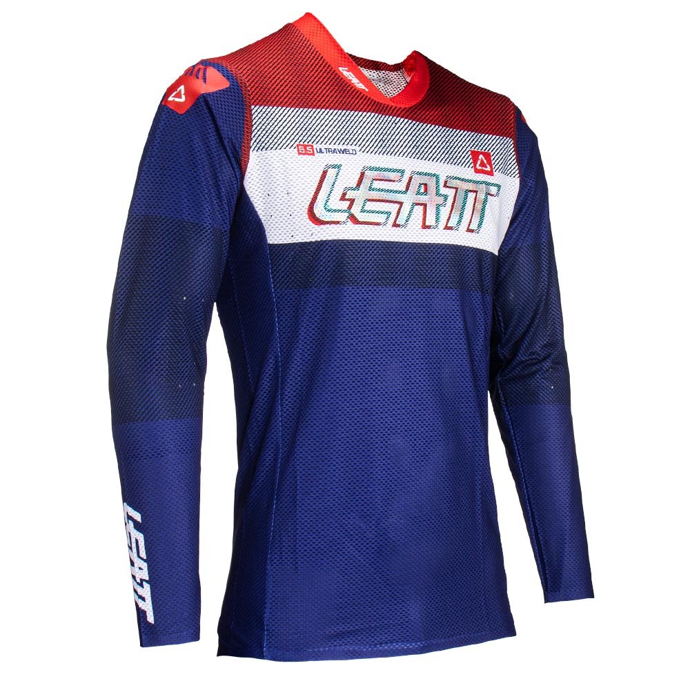 LEATT SHIRT MOTO 5.5 ULTRAWELD ROYAL - ACE Race Shop