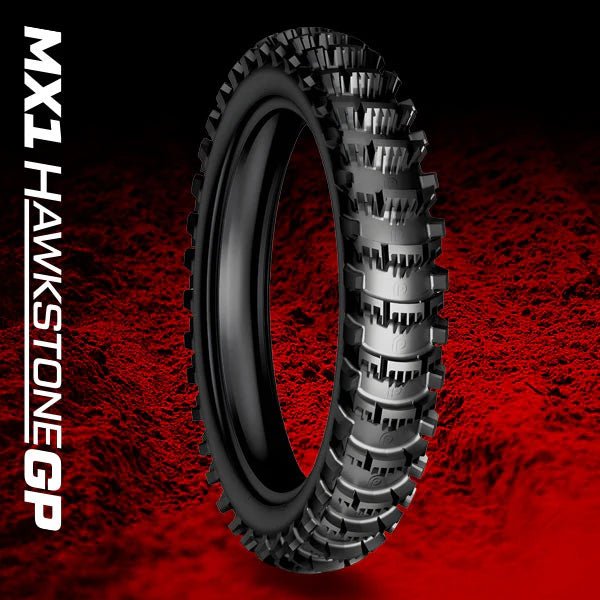 PLEWS TYRES MX1 HAWKSTONE GP Soft Rear - 110 / 90 – 19 - ACE Race Shop