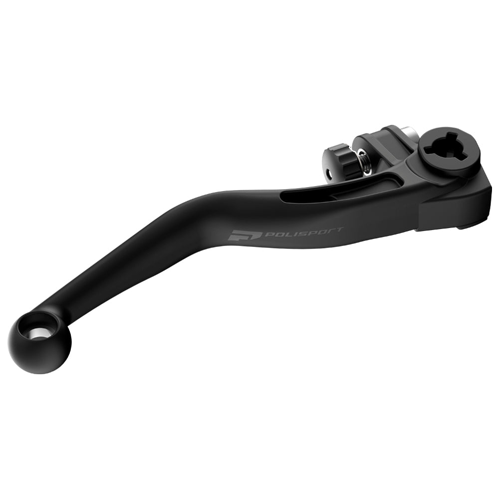 POLISPORT APT BRAKE LEVER GAS/HQV MC/MC - F/EX/EX - F 24 - 25, EC/EC - F250 - 500 21 - 25, TE/FE150 - 501 22 - 25 (BRAKTEC) BLACK - ACE Race Shop