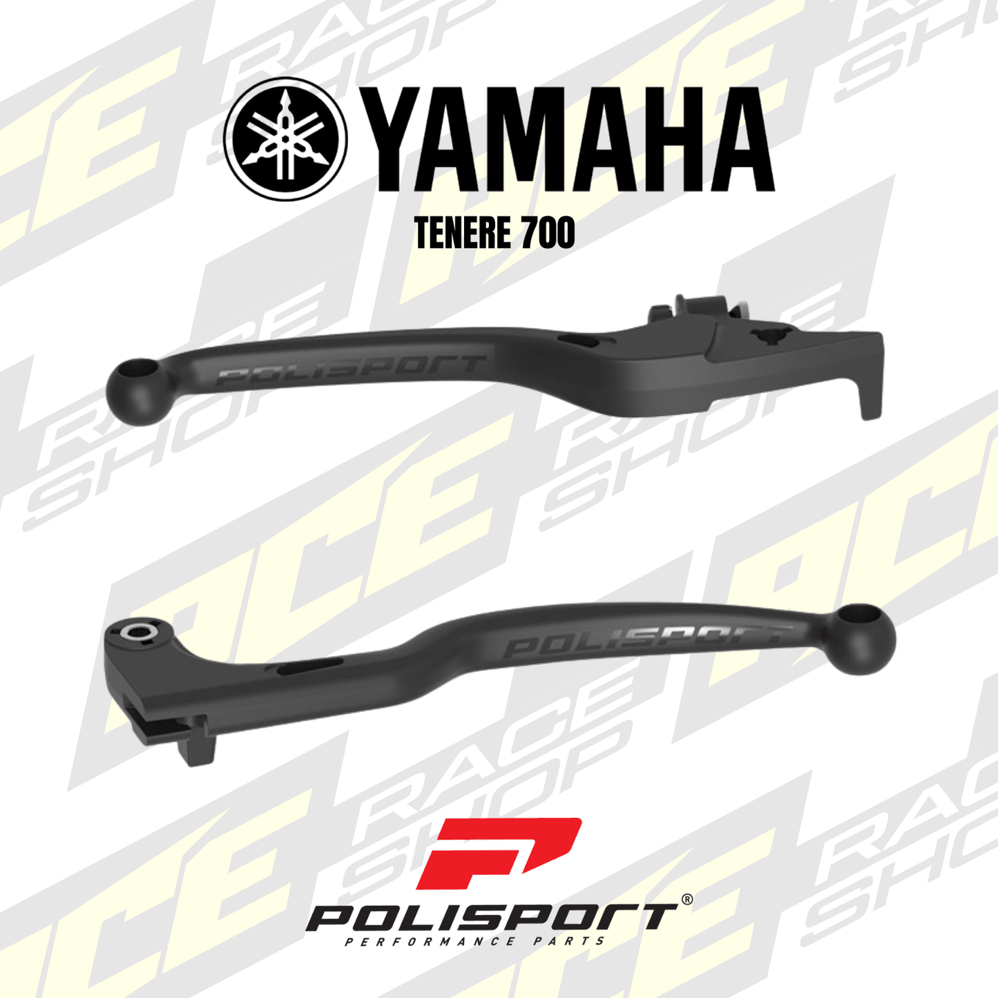 POLISPORT APT FLEXI LEVER KIT YAMAHA TENERE 700 21 - 26 - ACE Race Shop
