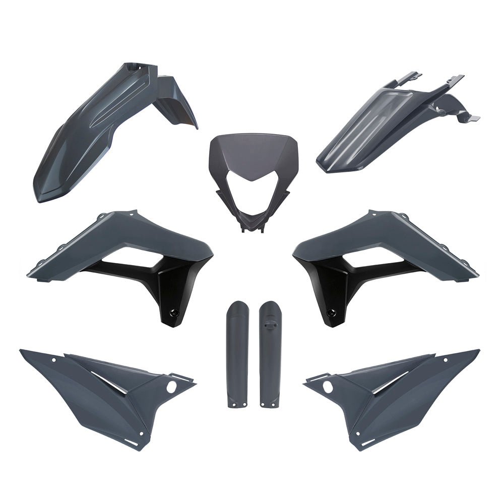 BOX KIT INC FORK GUARDS SHERCO SE-R/SE-F 2024 BLUE/WHITE