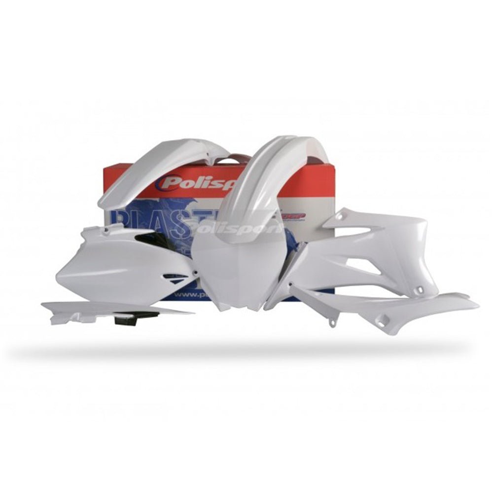 POLISPORT BOX KIT YAMAHA YZ250F/450F 06 - 09 WHITE - ACE Race Shop
