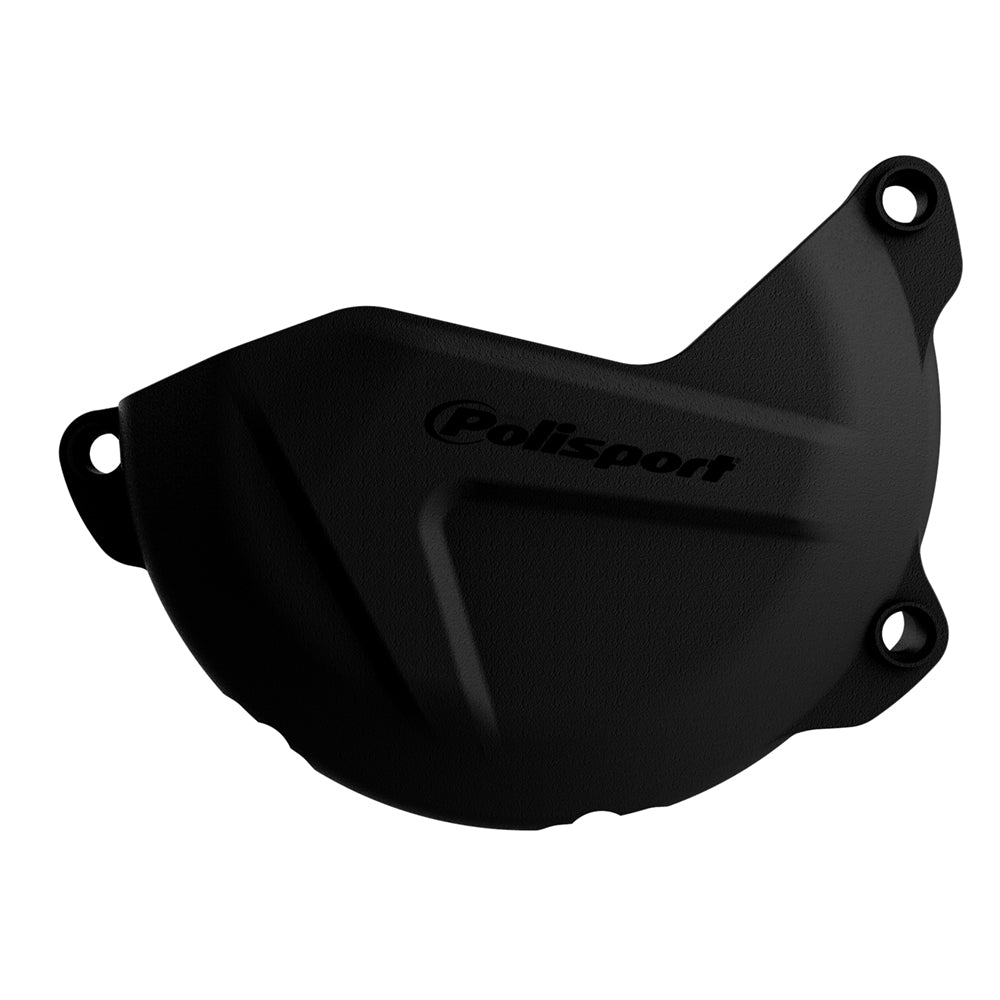 POLISPORT CLUTCH COVER PROTECTOR YAMAHA WR450F 09 - 15 BLACK - ACE Race Shop