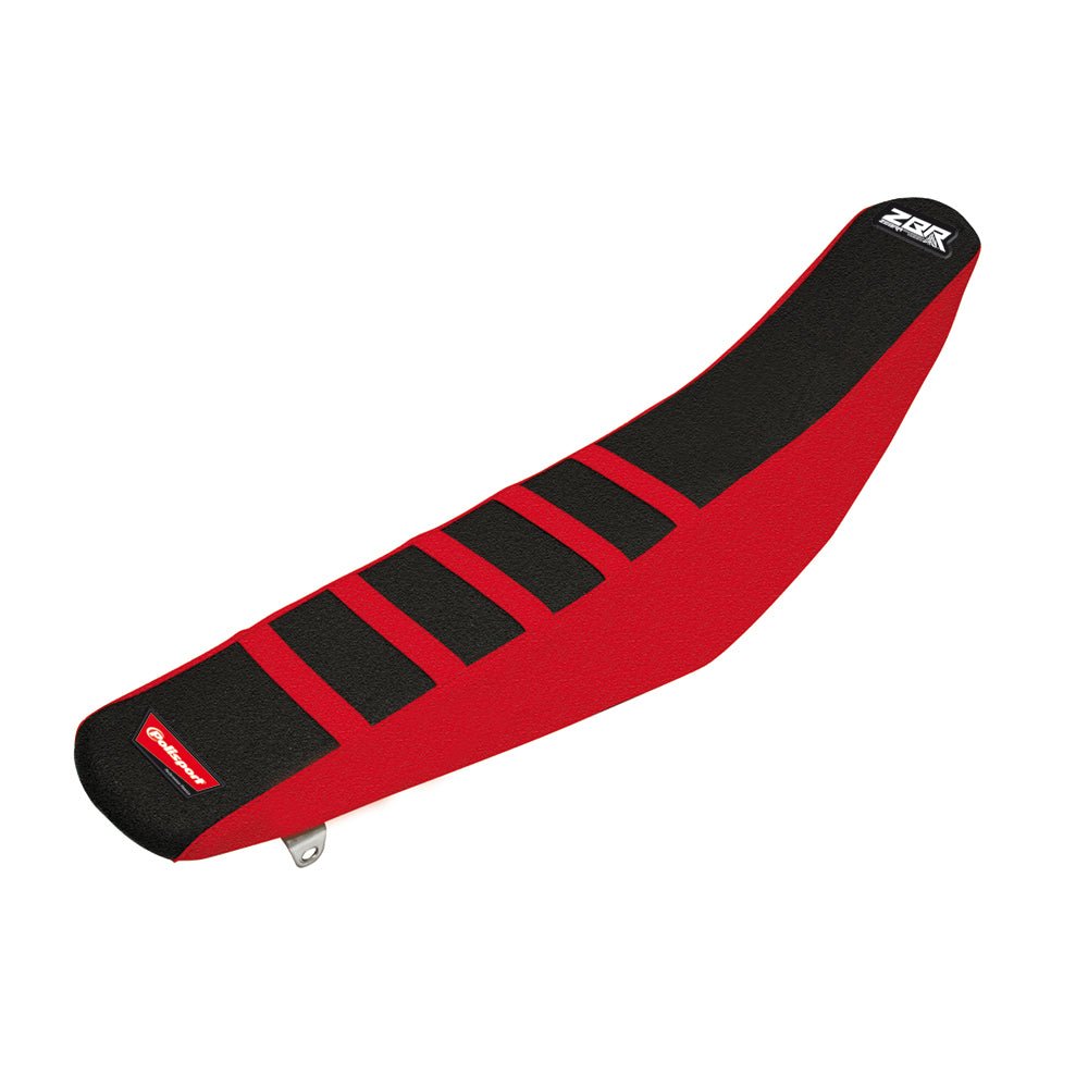 POLISPORT SEAT COVER ZEBRA HONDA CRF250R 18 - 21, CRF450R 17 - 20 RED/BLACK - ACE Race Shop