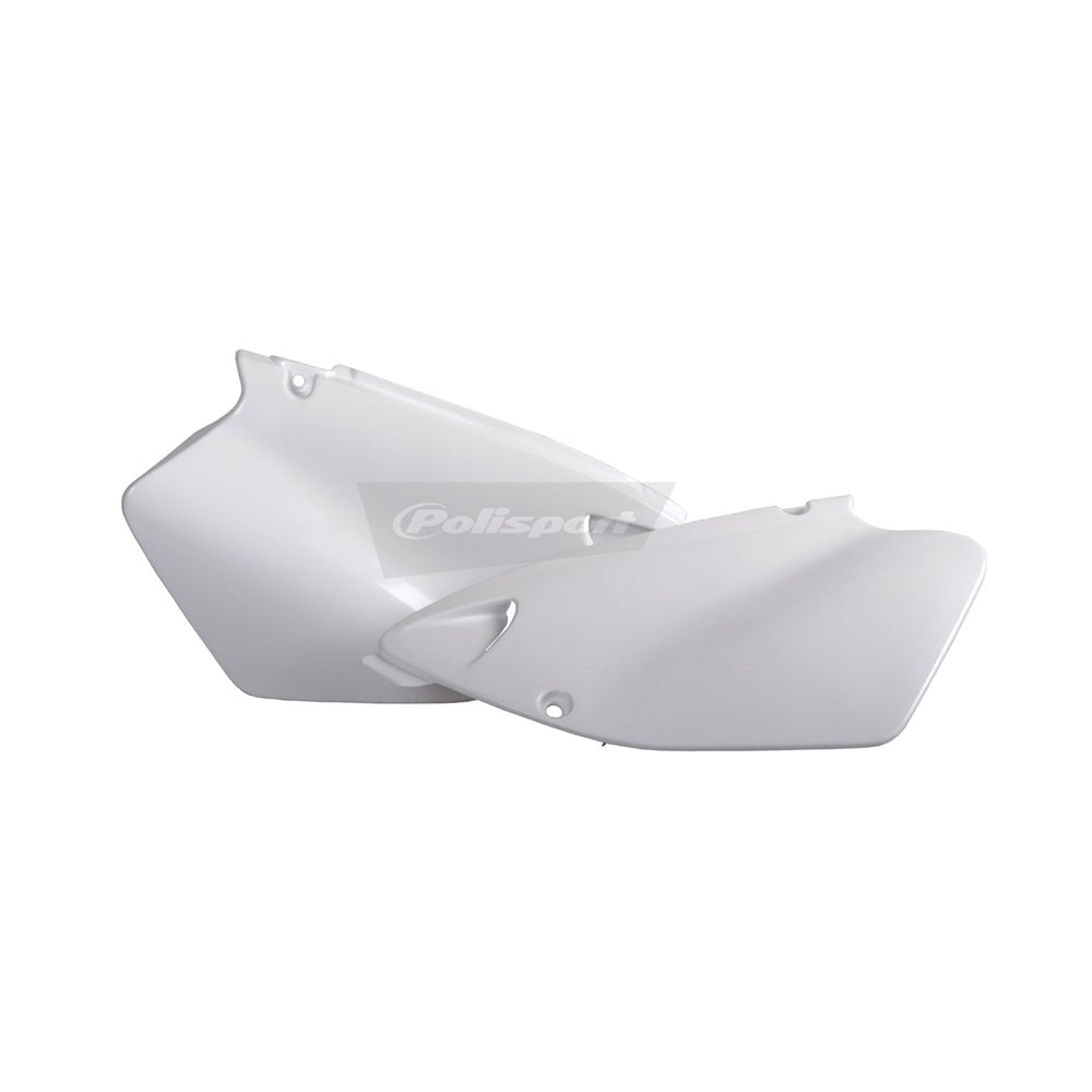 POLISPORT SIDE PANEL YAMAHA YZ125 - 250 96 - 01 WHITE - ACE Race Shop