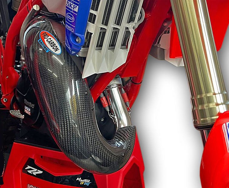 PRO CARBON EXHAUST GUARD BETA RR 19 - 24 - ACE Race Shop