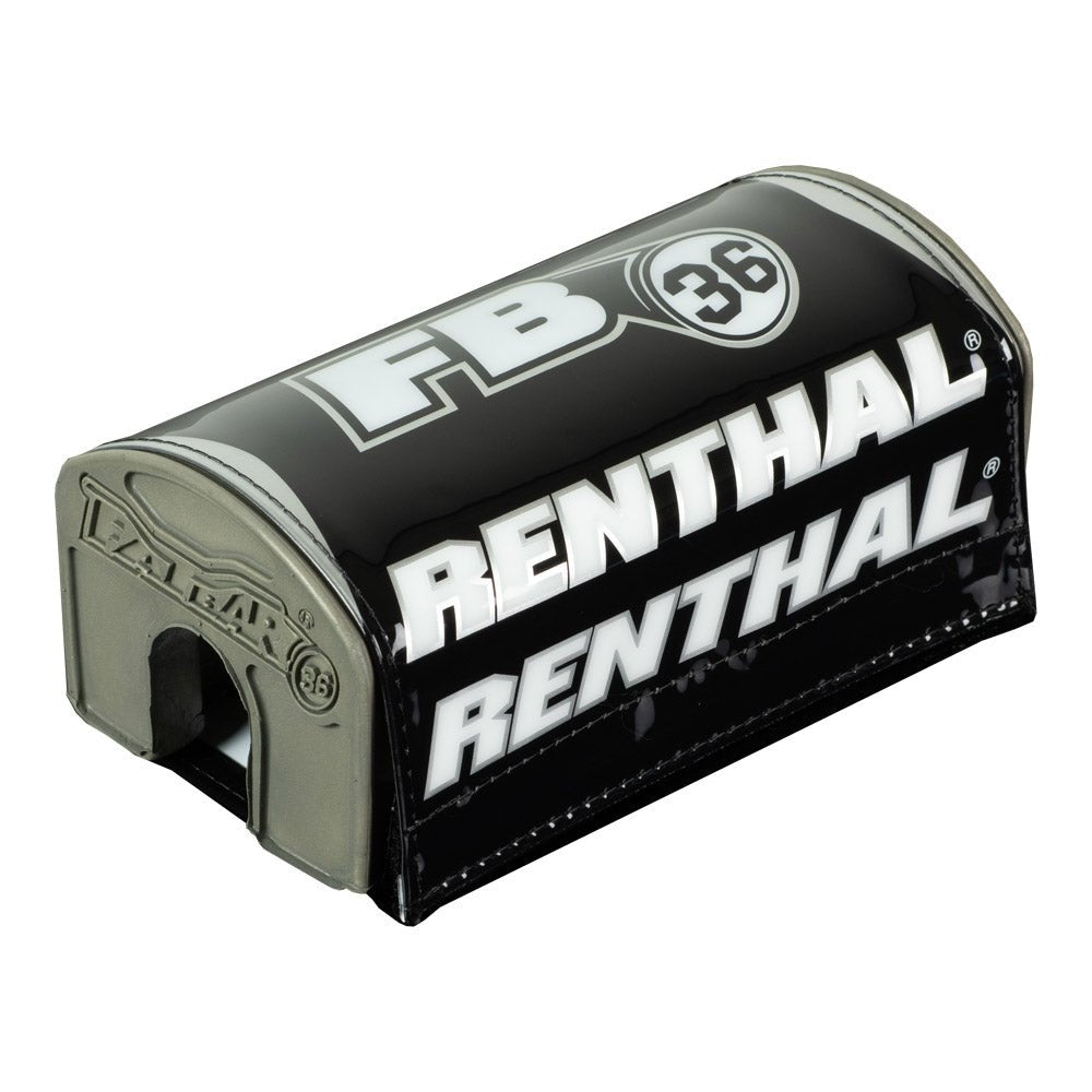 RENTHAL BAR PAD FATBAR36 BLACK/SILVER/WHITE - ACE Race Shop