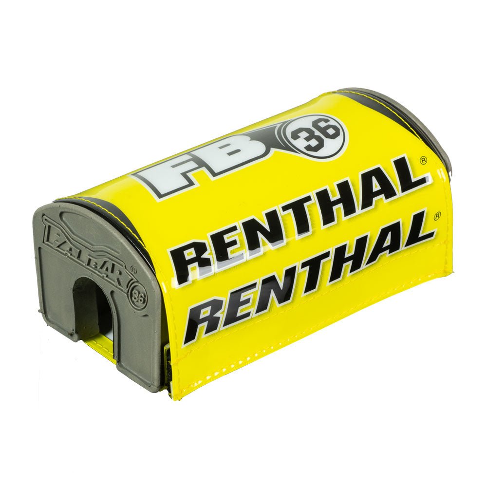 RENTHAL BAR PAD FATBAR36 YELLOW/WHITE/BLACK - ACE Race Shop