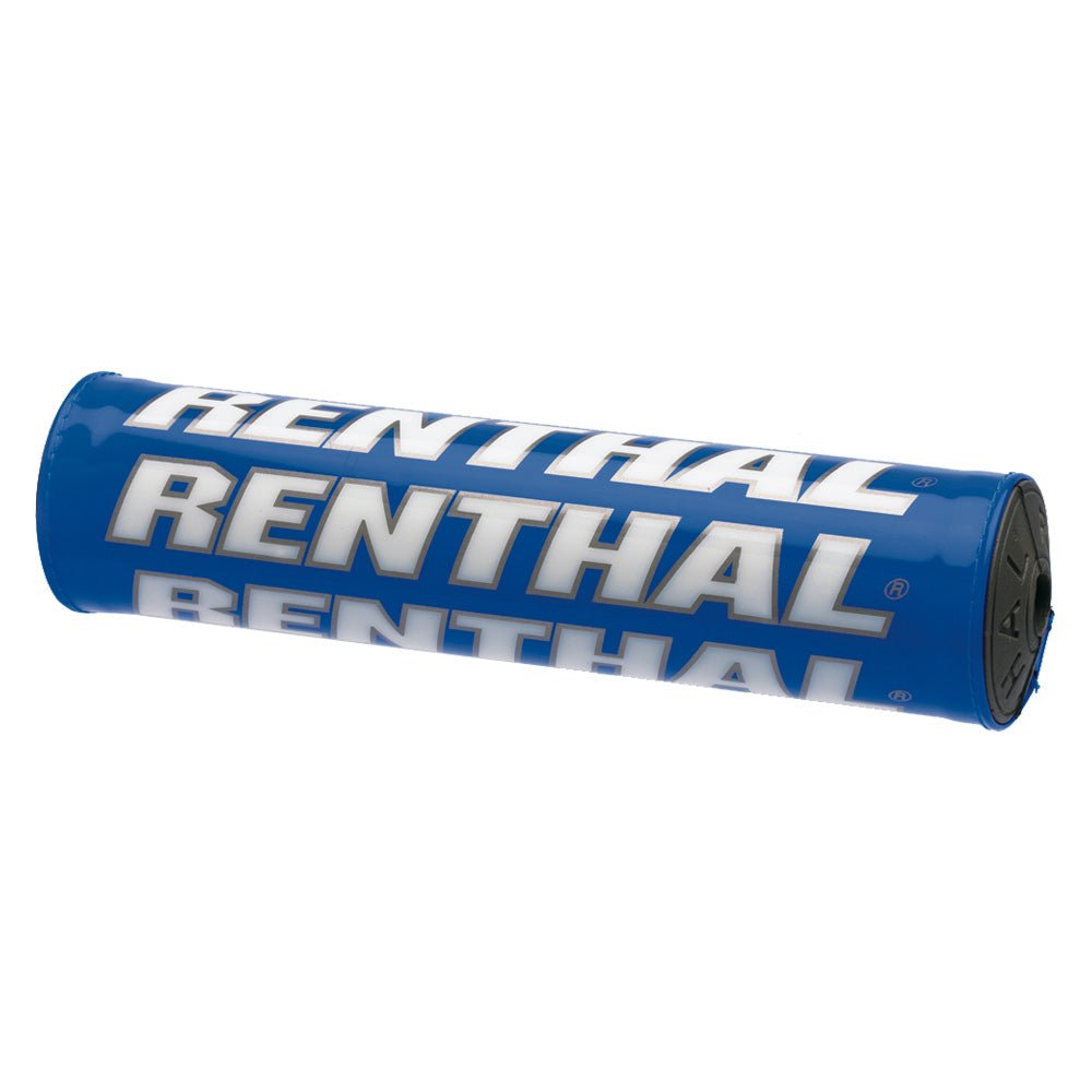 RENTHAL BAR PAD MINI SX (205MM/8.5IN) BLUE/SILVER/WHITE (GREY FOAM) - ACE Race Shop