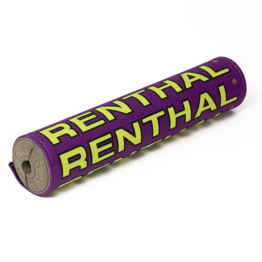 RENTHAL BAR PAD VINTAGE SX PURPLE/BLACK/YELLOW (GREY FOAM) - ACE Race Shop