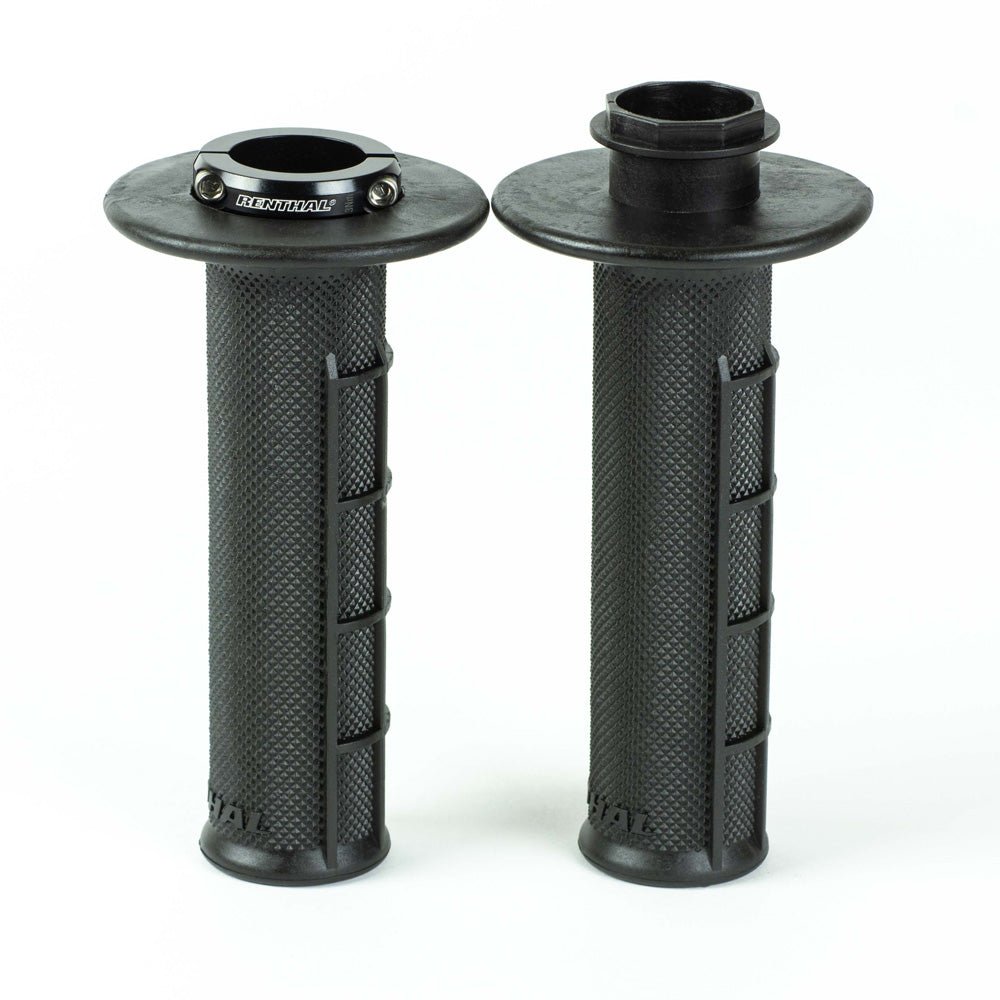 RENTHAL HANDLEBAR GRIP MX R - WORKS LOCK ON ULTRATACKY, HALF WAFFLE - ACE Race Shop